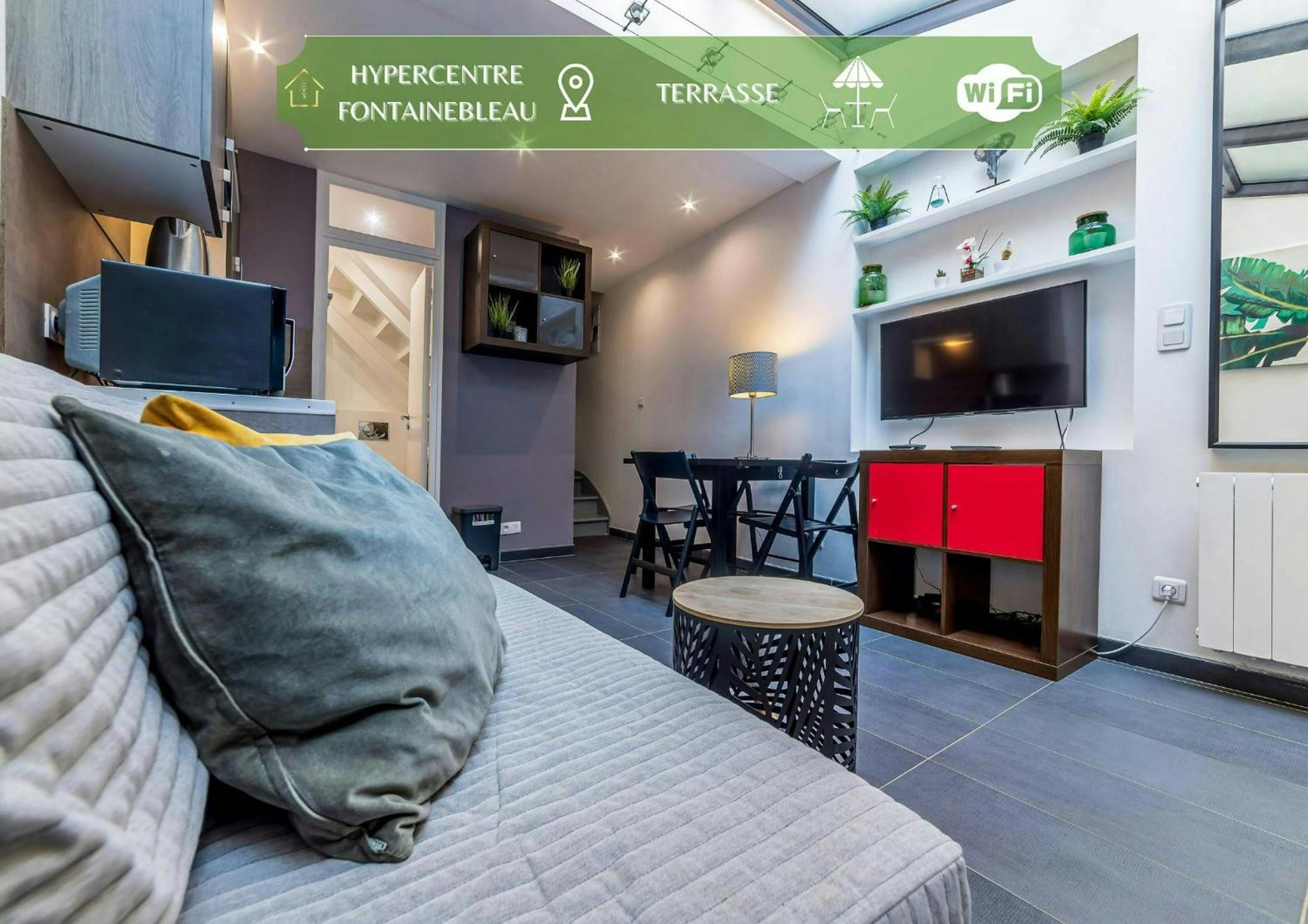 New Hypercenter Apparthotel Sweet Green Фонтенбло Экстерьер фото